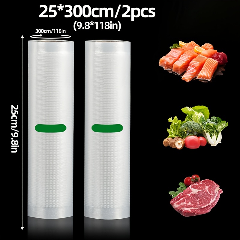 Meal Prep Freezer - 2-Pack Gulungan Plastik Vakum 3M: Bebas