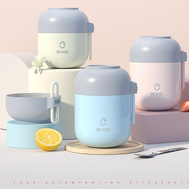 Stainless Bento Box - Panci BRAISING Wanita 500/700ml Dengan Pegangan