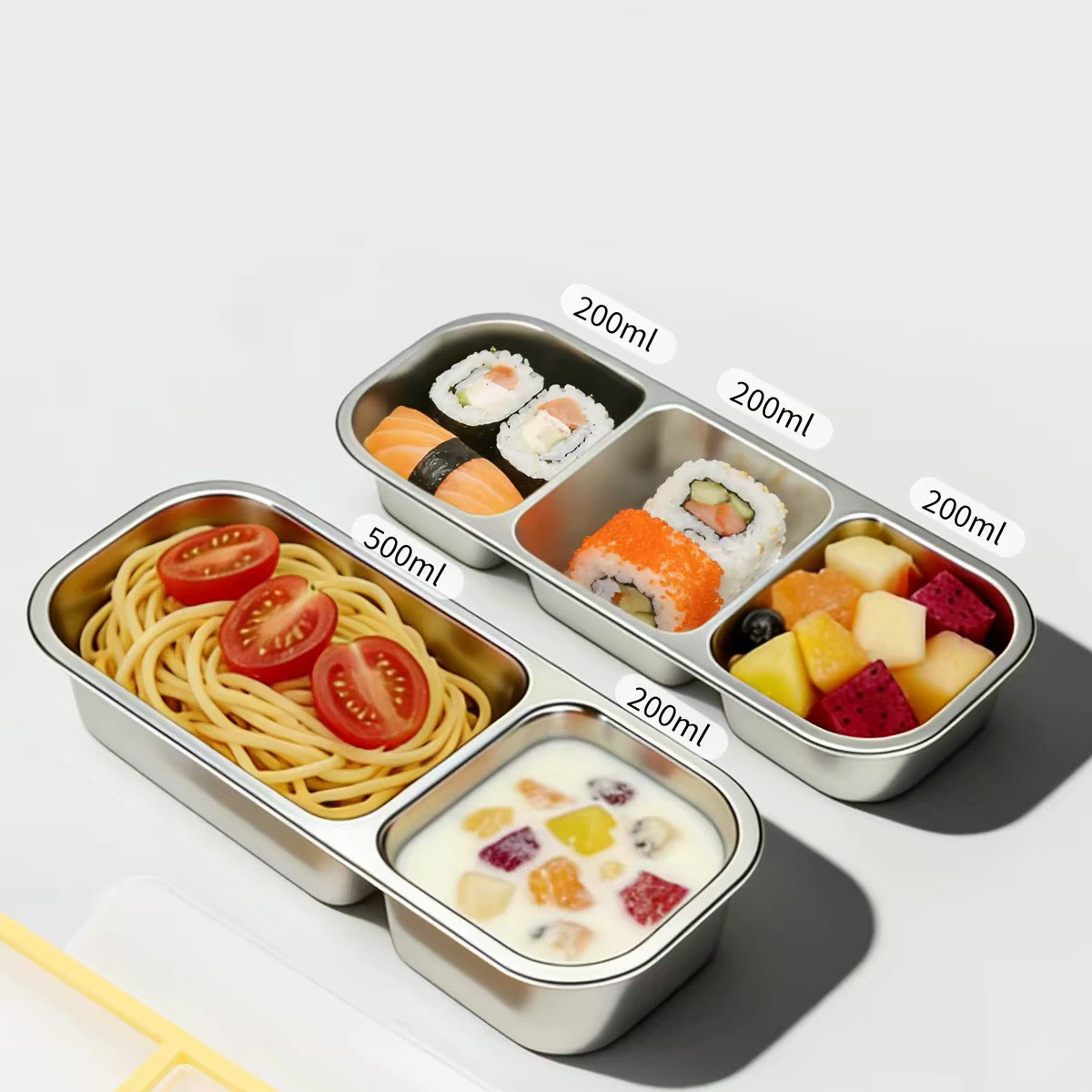 Wadah penyimpanan makanan dari - Stainless Bento Box ulasan dan harga