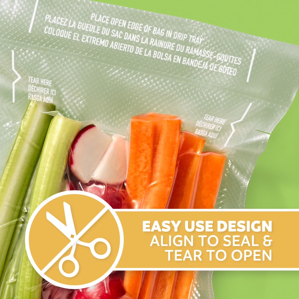 Kantong Vakum FoodSaver Pint,  - Meal Prep Freezer ulasan dan harga