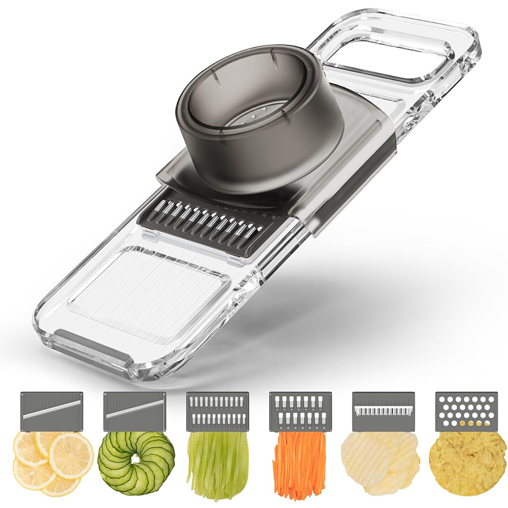 LMETJMA 6 in 1 Pemotong Mandol - Mandoline Slicer Guard ulasan dan harga