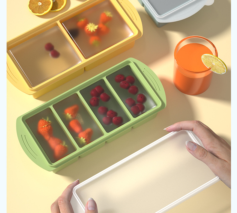 Cetakan Silikon 1000ML dengan  - Meal Prep Template ulasan dan harga