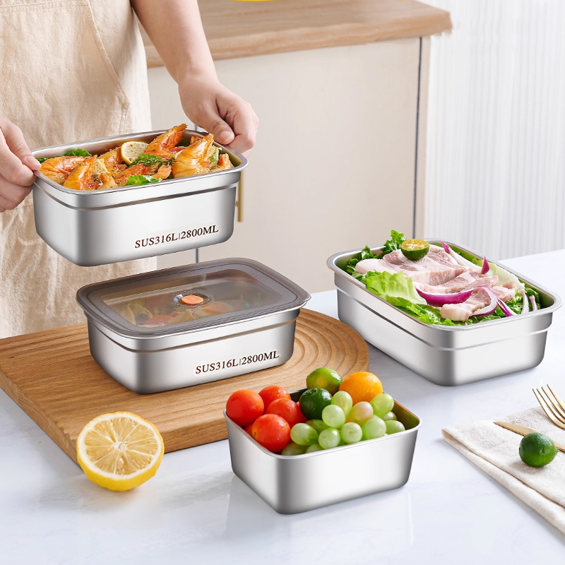 Kotak Penyimpanan Makanan Sega - Stainless Bento Box ulasan dan harga
