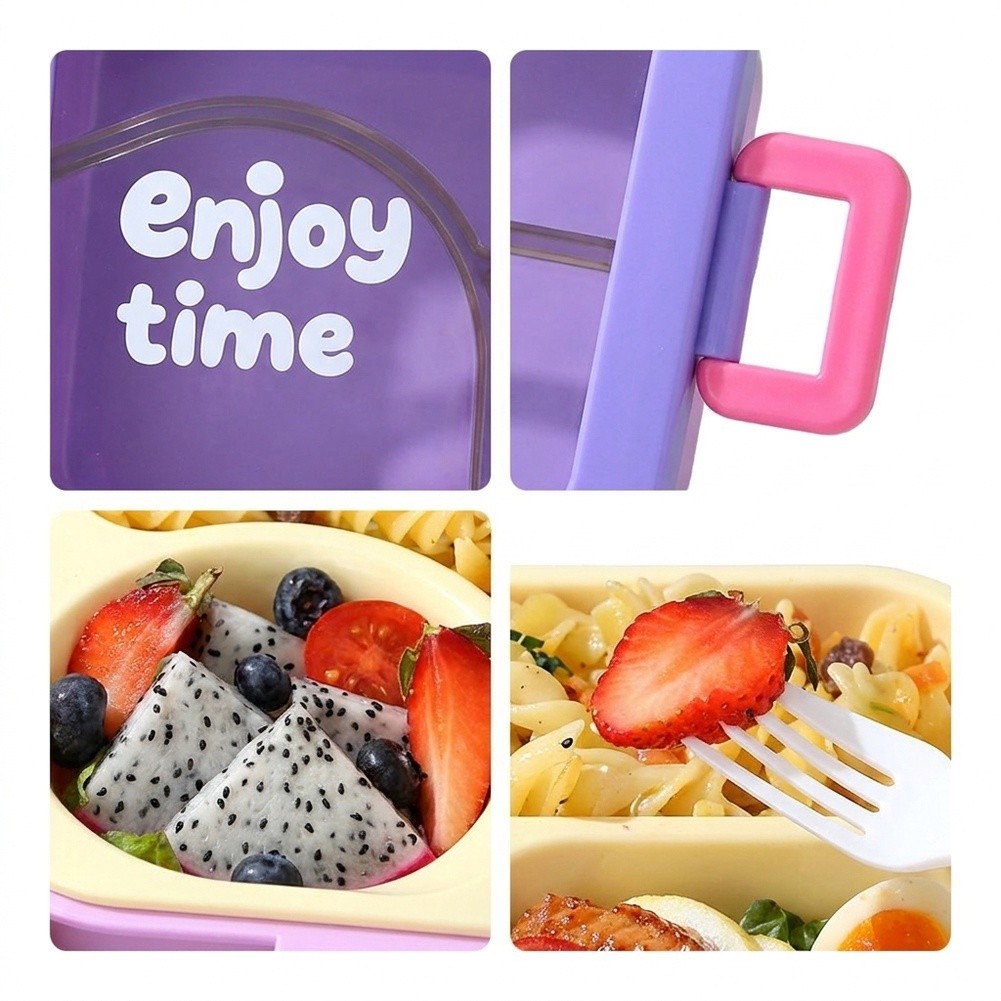 Kotak Makan Bento Stainless St - Meal Prep Recipes ulasan dan harga