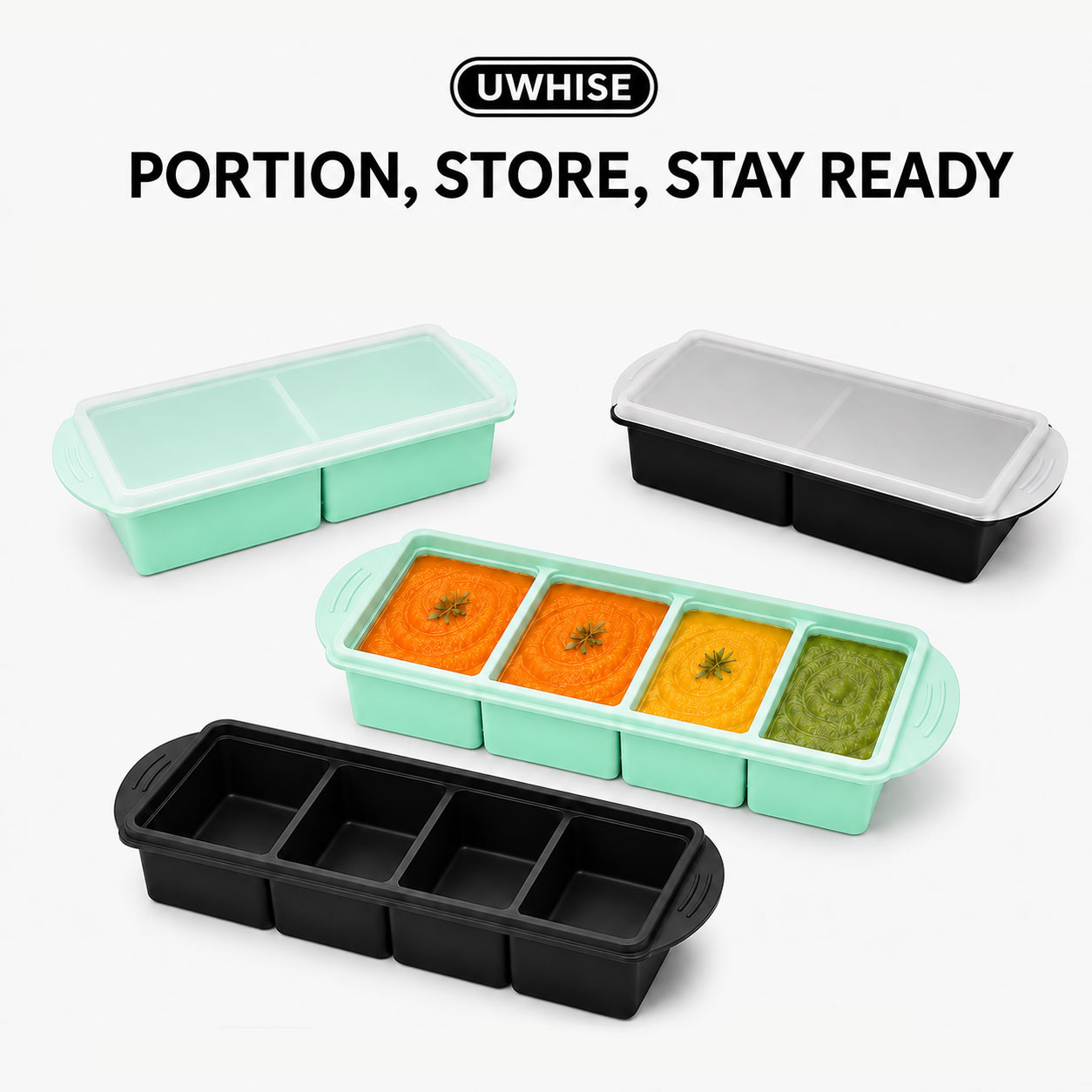Uwhise Wadah Penyimpanan Makan - Meal Prep Template ulasan dan harga