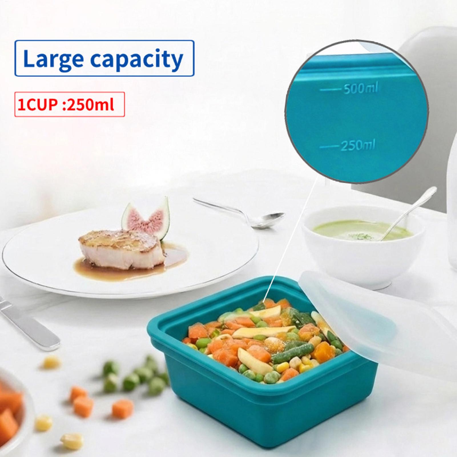 Cetakan Sup Silikon 500ml Wada - Meal Prep Template ulasan dan harga