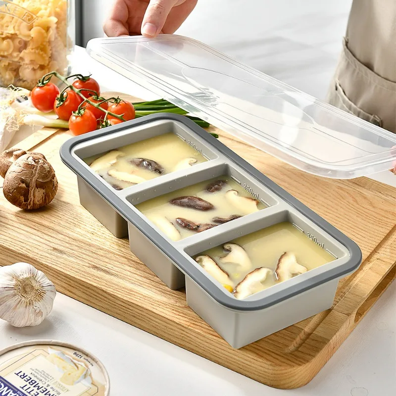 Cetakan Es Batu Besar - Wadah  - Meal Prep Template ulasan dan harga