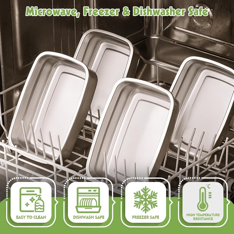 Kotak Bento Stainless Steel Ka - Meal Prep Freezer ulasan dan harga