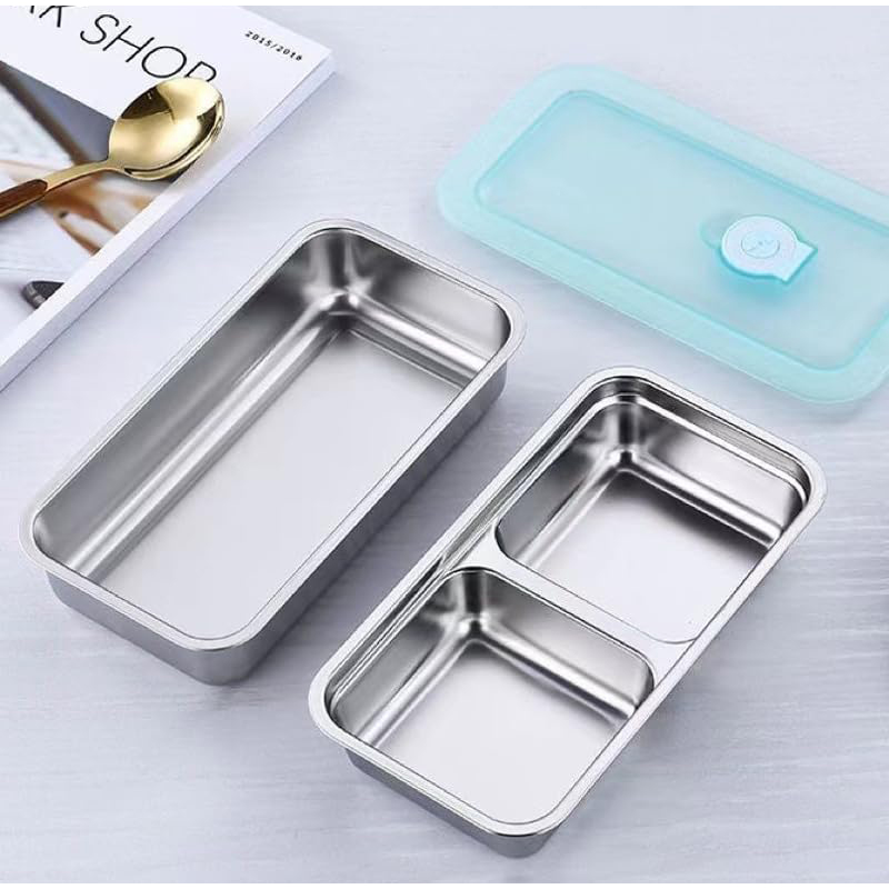 Kotak Penjaga Kesegaran Baja T - Stainless Bento Box ulasan dan harga