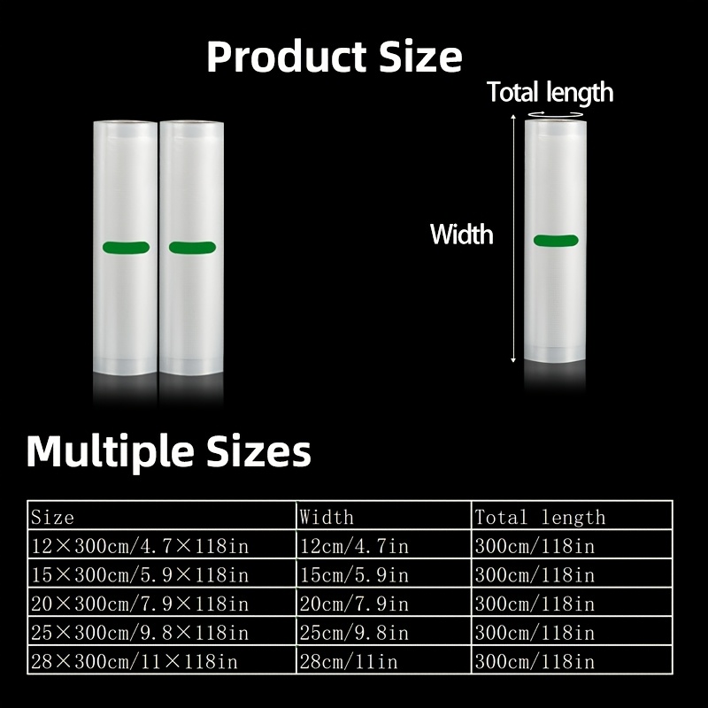 2-Pack Gulungan Plastik Vakum  - Meal Prep Freezer ulasan dan harga