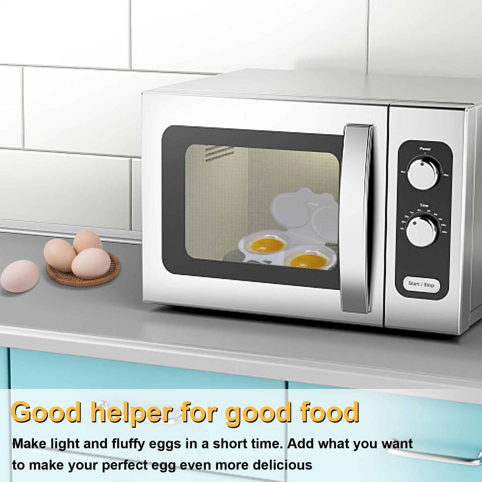Microwave Egg Poacher DIY Telu - Meal Prep Healthy Breakfast ulasan dan harga