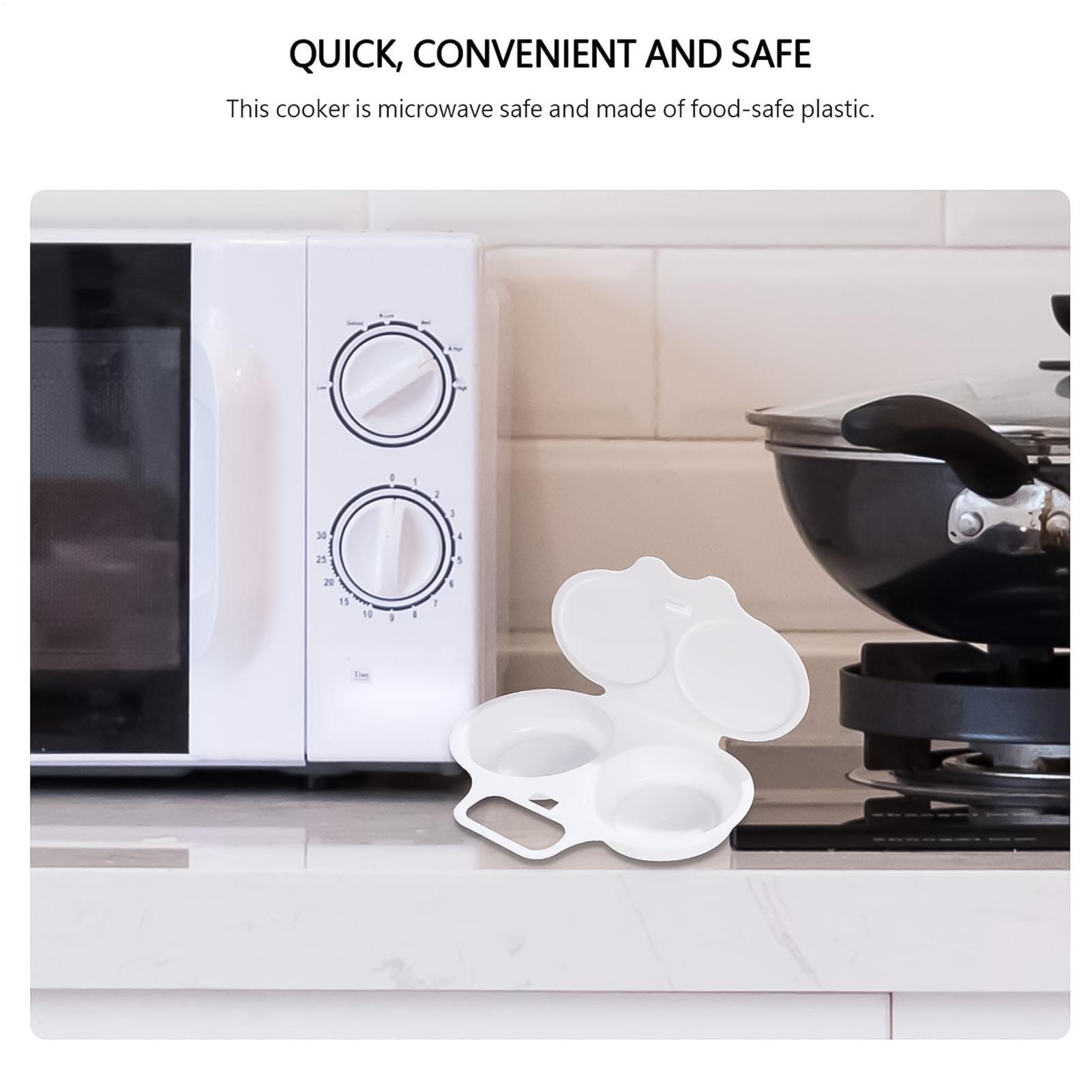 Microwave Egg Poacher DIY Telu - Meal Prep Healthy Breakfast ulasan dan harga