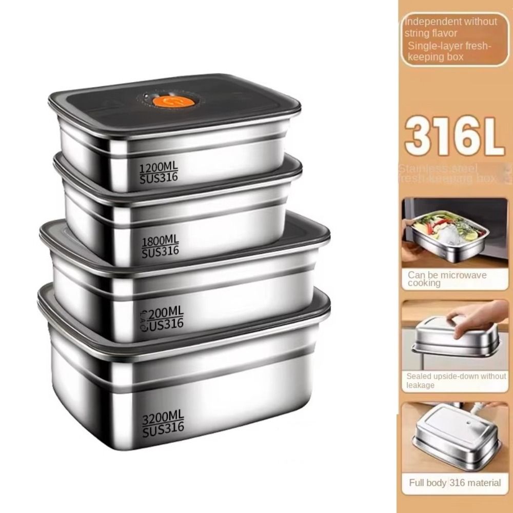 Kotak Makan Siang Berkemah Baj - Meal Prep Freezer ulasan dan harga