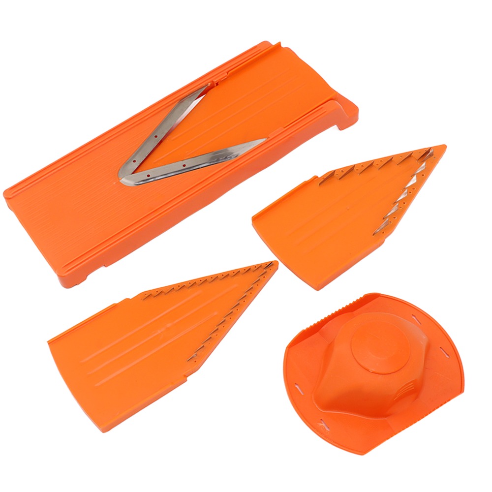 Pemotong Sayuran Mandoline ABS - Mandoline Slicer Guard ulasan dan harga