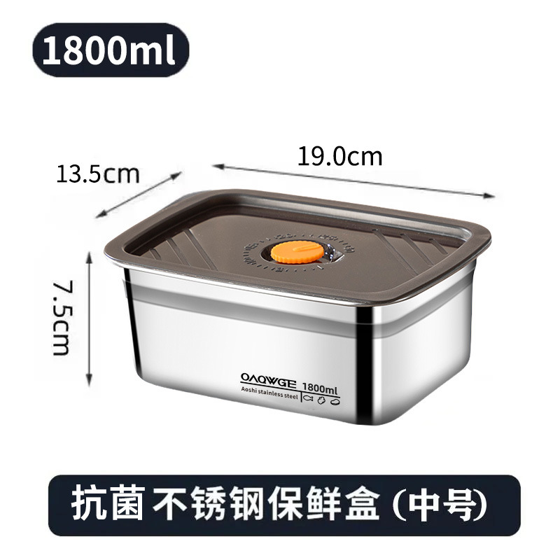 1/4PCS Kotak Makan Stainless S - Meal Prep Freezer ulasan dan harga