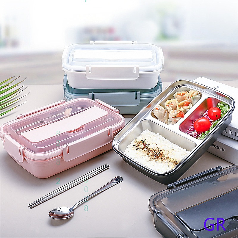 Kotak Makan Siang Portabel Ben - Stainless Bento Box ulasan dan harga