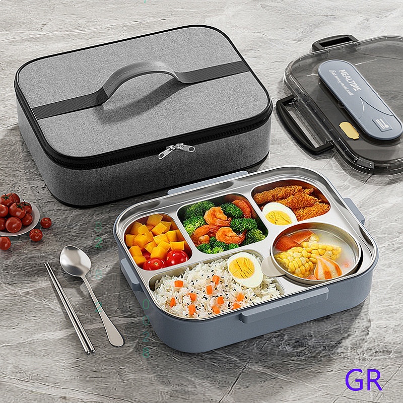 Kotak Bento Kapasitas Besar da - Stainless Bento Box ulasan dan harga