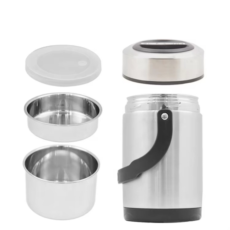 Kotak Makan Bento Termal Vakum - Stainless Bento Box ulasan dan harga
