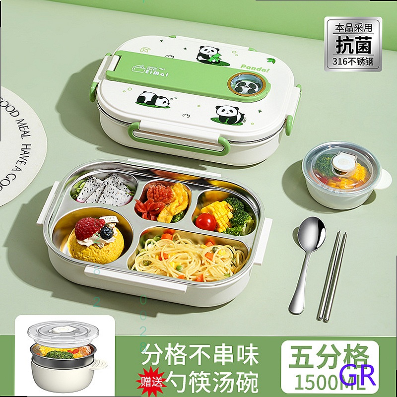 Kotak Makan Siang Panda dari B - Stainless Bento Box ulasan dan harga