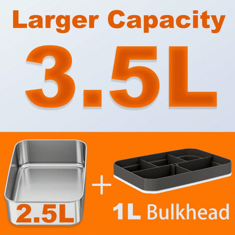 Kotak Makan Listrik Pemanas Ga - Stainless Bento Box ulasan dan harga