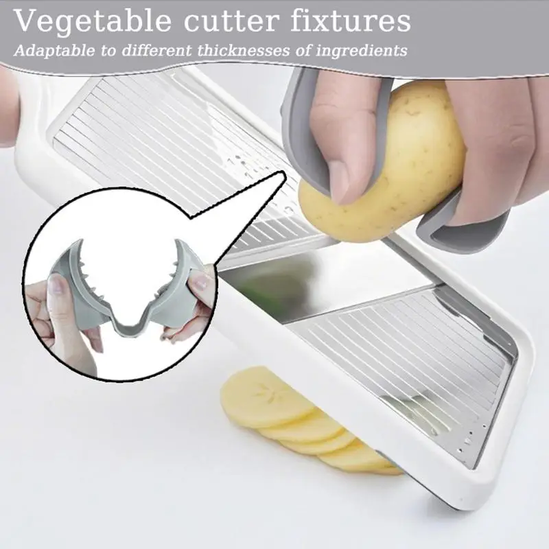 1 Buah Alat Pemotong Sayuran P - Mandoline Slicer Guard ulasan dan harga