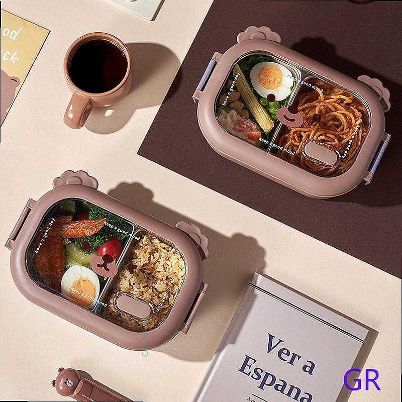 Kotak Makan Siang Berinsulasi  - Stainless Bento Box ulasan dan harga