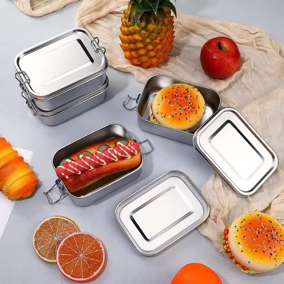 Kotak Bento Stainless Steel Ta - Stainless Bento Box ulasan dan harga