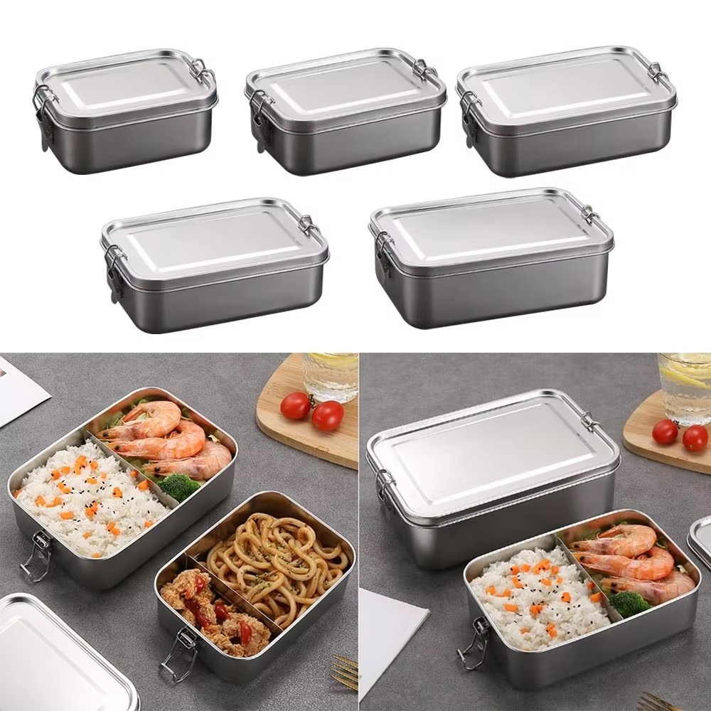 Kotak Bento Stainless Steel Ta - Stainless Bento Box ulasan dan harga