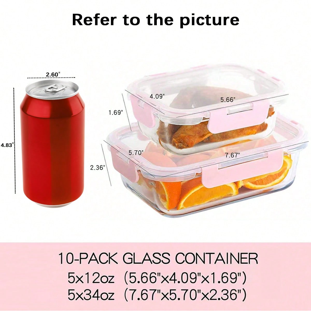 10 Paket Wadah Makanan Kaca Mo - Meal Prep Freezer ulasan dan harga